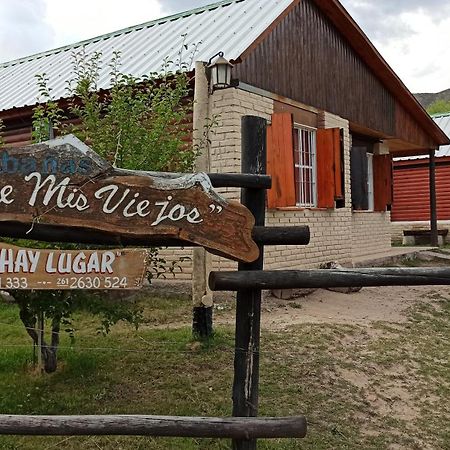 "Lo De Mis Viejos" Villa Potrerillos Buitenkant foto