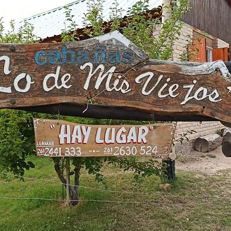 "Lo De Mis Viejos" Villa Potrerillos Buitenkant foto